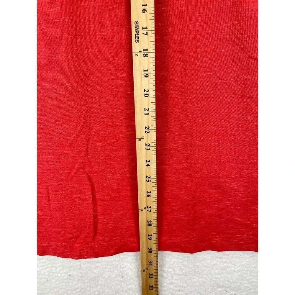 Banana Republic Performance Pique Polo Shirt Men's Size Large Red Casual Golf